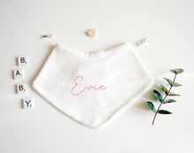Load image into Gallery viewer, Bandana Bib - Pink Design