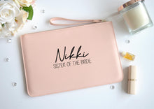 Load image into Gallery viewer, Personalised boutique clutch bag