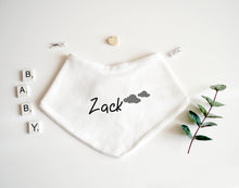 Load image into Gallery viewer, Bandana Bib - Grey Design