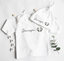 Load image into Gallery viewer, Babygrow/Romper Suit - Grey Design