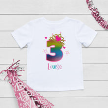 Load image into Gallery viewer, Crown Birthday Tshirt