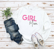 Load image into Gallery viewer, Girl Mum T-Shirt, Sweatshirt or Hoody