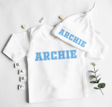 Load image into Gallery viewer, Babygrow/Romper Suit - Blue Design