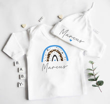 Load image into Gallery viewer, Babygrow/Romper Suit - Blue Design