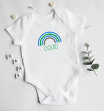 Load image into Gallery viewer, Baby Vest - Blue Design