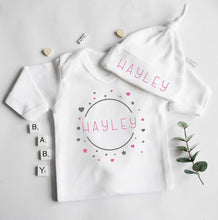 Load image into Gallery viewer, Babygrow/Romper Suit - Pink Design