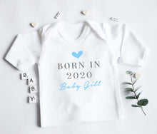 Load image into Gallery viewer, Babygrow/Romper Suit - Blue Design