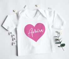 Load image into Gallery viewer, Babygrow/Romper Suit - Pink Design