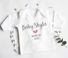 Load image into Gallery viewer, Babygrow/Romper Suit - Pink Design