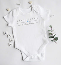 Load image into Gallery viewer, Baby Vest - Blue Design