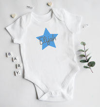 Load image into Gallery viewer, Baby Vest - Blue Design