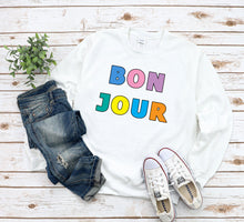 Load image into Gallery viewer, Bonjour T-Shirt/Sweatshirt/Hoody