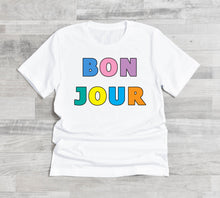 Load image into Gallery viewer, Bonjour T-Shirt/Sweatshirt/Hoody