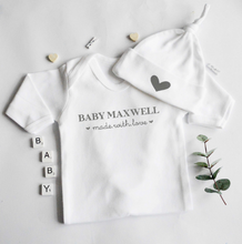Load image into Gallery viewer, Babygrow/Romper Suit - Grey Design