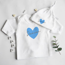 Load image into Gallery viewer, Babygrow/Romper Suit - Blue Design