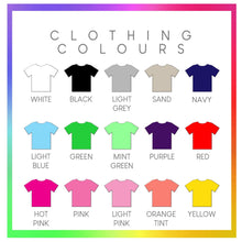 Load image into Gallery viewer, Personalised Jersey Style T-shirt/Sweatshirt/Hoody