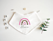 Load image into Gallery viewer, Bandana Bib - Pink Design