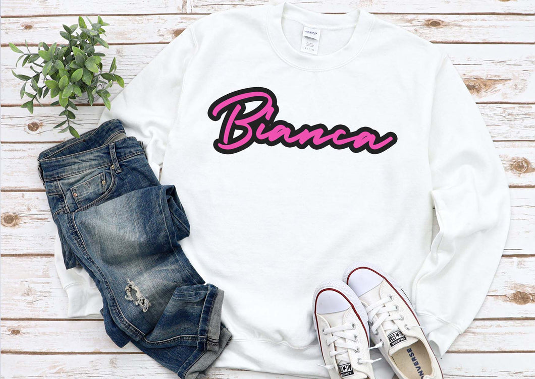 Personalised Double Bubble Style Garment