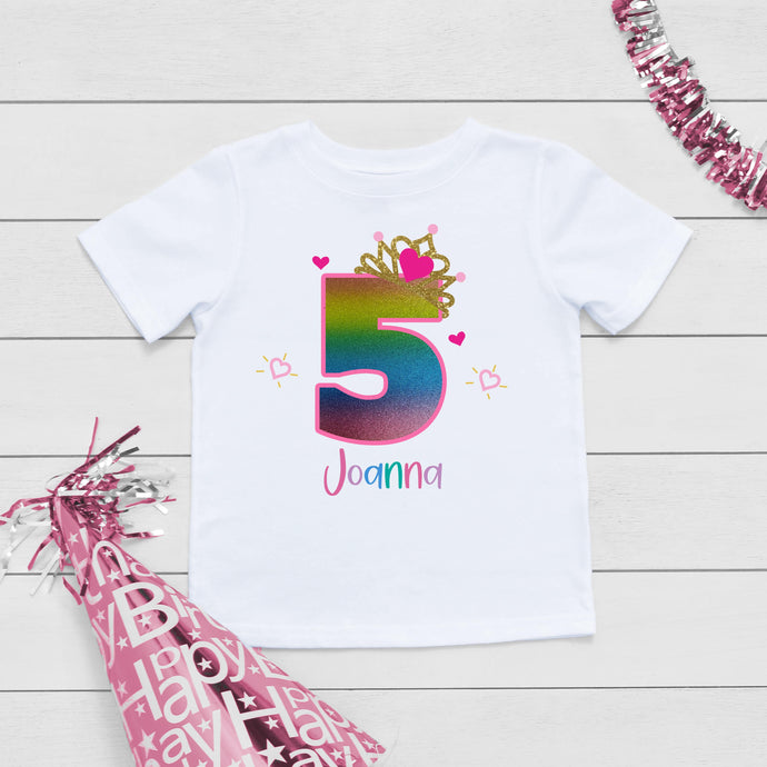 Crown Birthday Tshirt